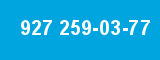 927 259-03-77 927 259-03-77